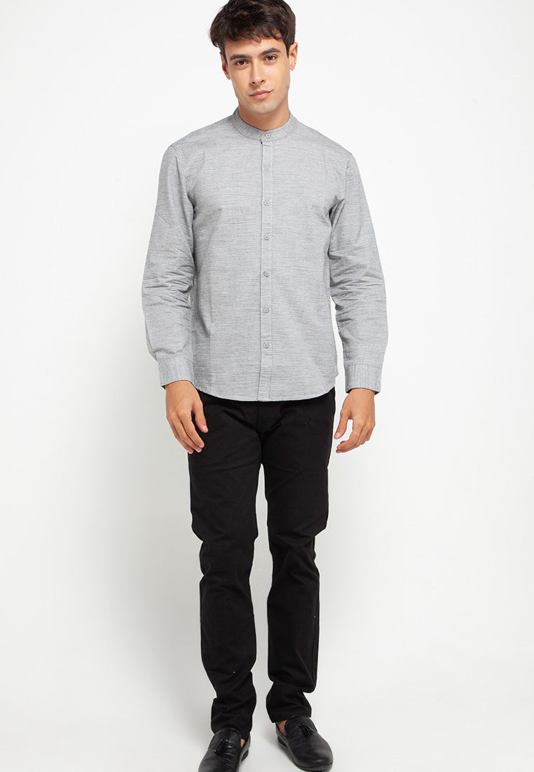 Celana Chinos Big Size Stretch Regular Slim | 261ZZ 858 - Black