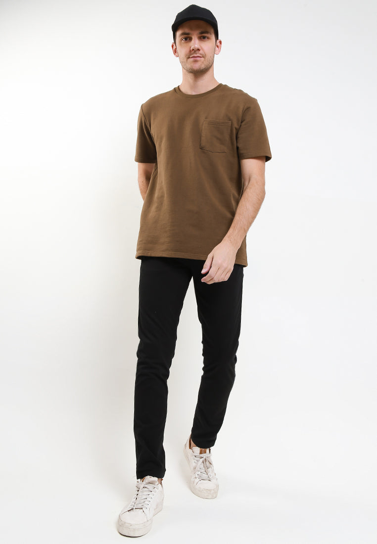TRIPLE Celana Jogger Pant Stretch Slim Fit (261 828 JG BLK) - Black