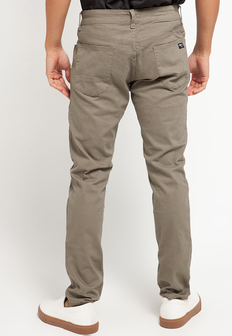 Celana Basic Stretch | 304 828 - Khaki