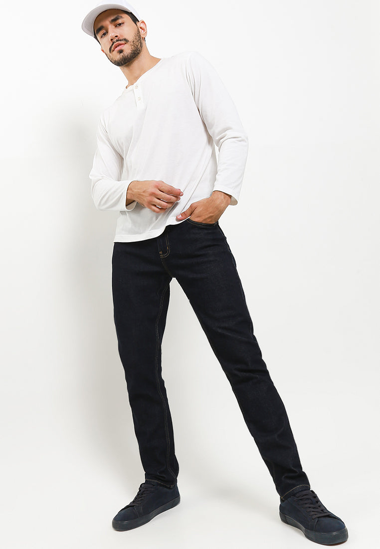 Celana Jeans Slim Fit Stretch | 318 828 05 - Garment Wash