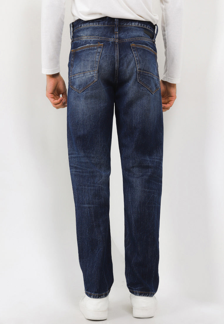 Celana Jeans Non Stretch Regular Slim | 345 858 01 BWA - Medium Wash