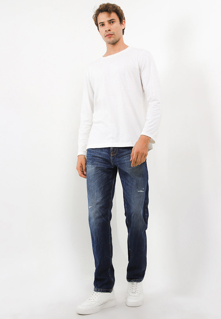 Celana Jeans Non Stretch Regular Slim | 345 858 01 BWA - Medium Wash