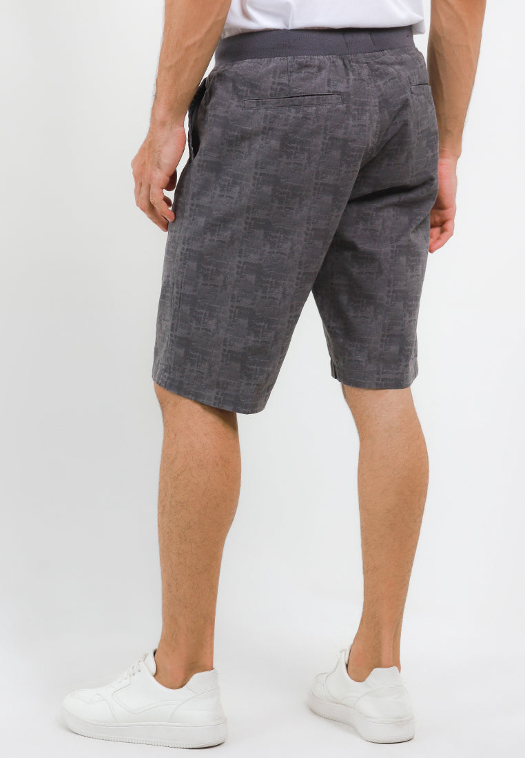 TRIPLE Celana Pendek Chinos Stretch (346 848 GRY)- Grey