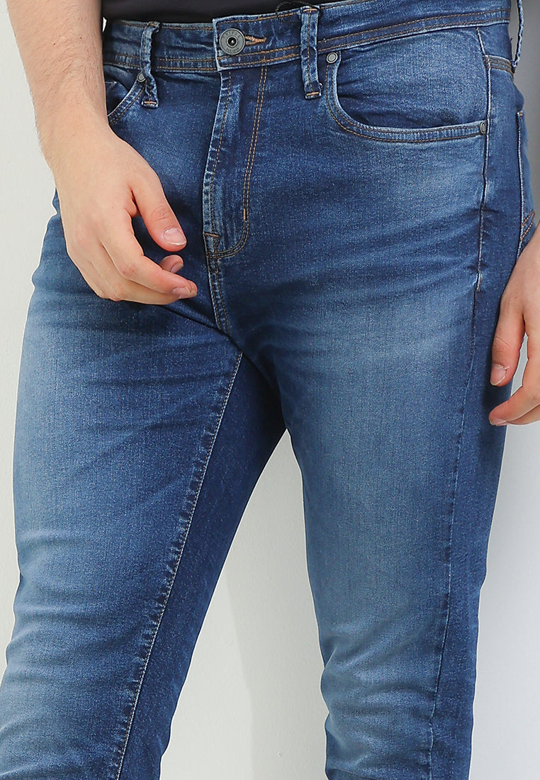 TRIPLE Celana Jeans Stretch Slim Fit (358 828 02 BWB)