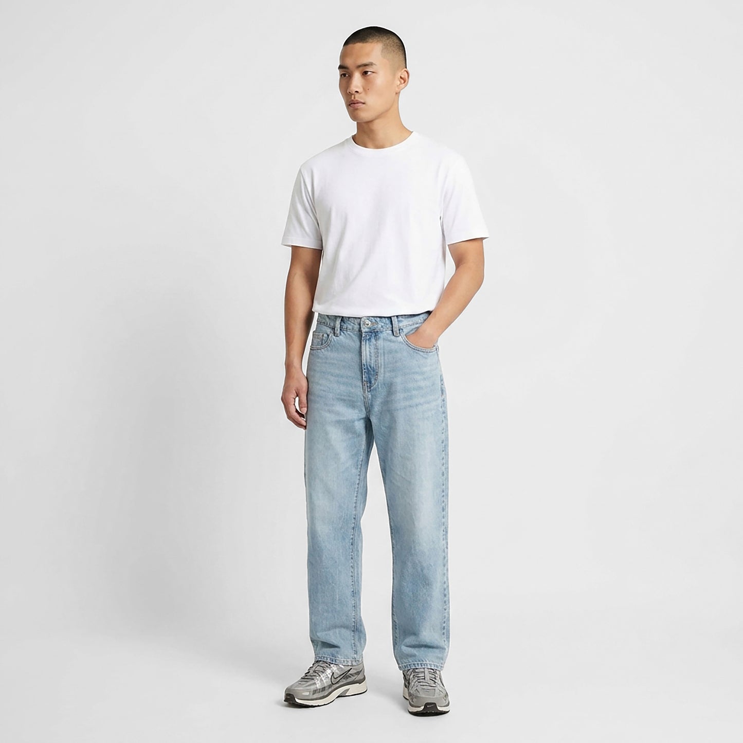 TRIPLE Celana Loose Jeans Non Stretch (363 899 01 BWC)