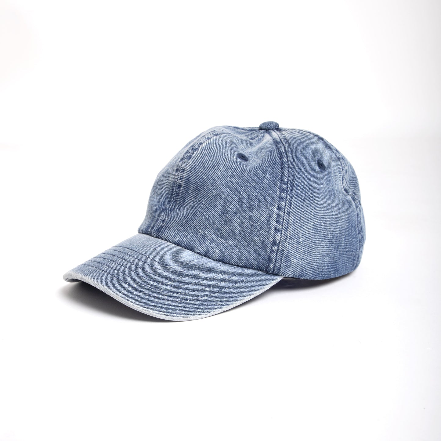 Topi Baseball - Light Denim Bio Wash NS
