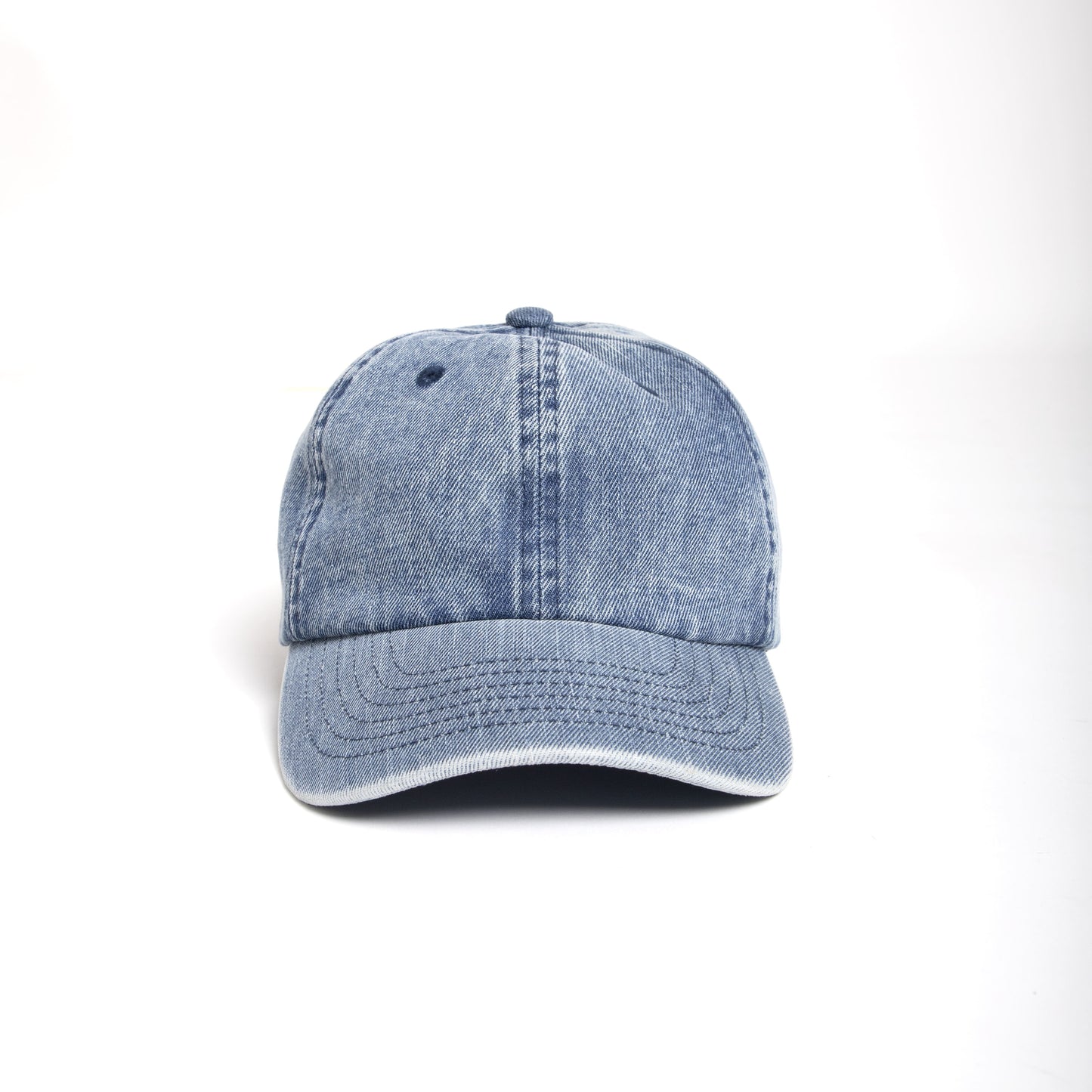 Topi Baseball - Light Denim Bio Wash NS