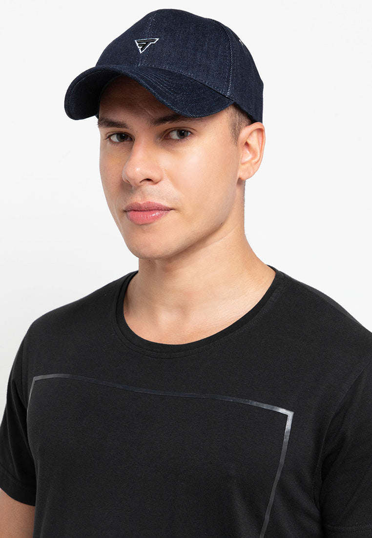 Topi Baseball Unisex - Denim Garment Wash