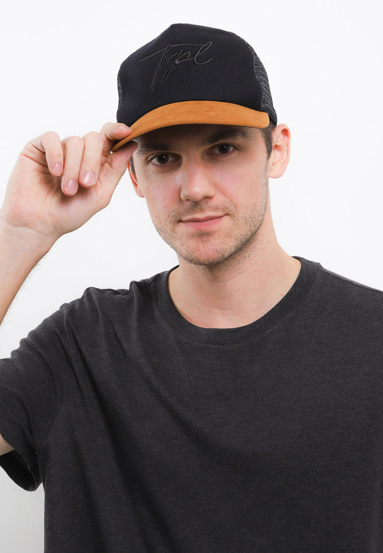 Topi Casual Trucker Unisex - Black