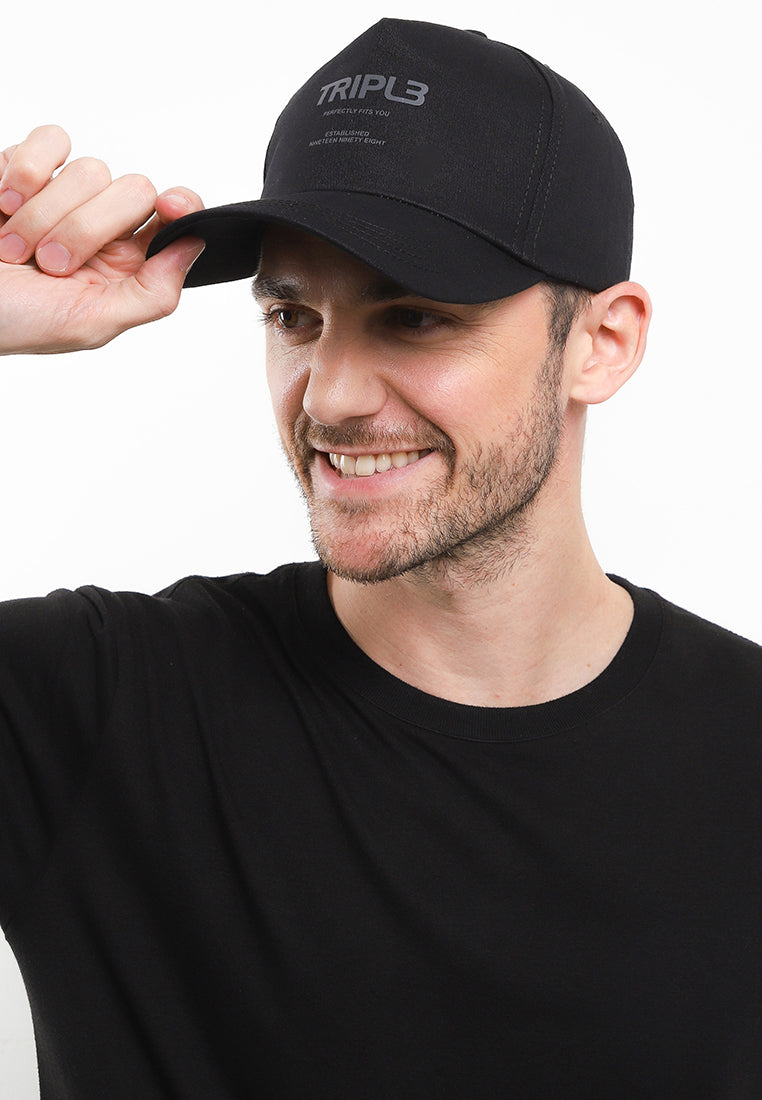 Topi Baseball Unisex - Black