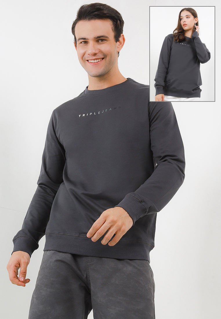 Sweatshirt Unisex | YSW 007 - Dark Grey