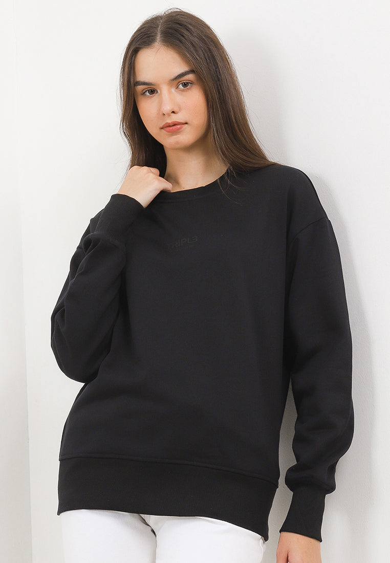 Sweatshirt Unisex | YSW 008 - Black