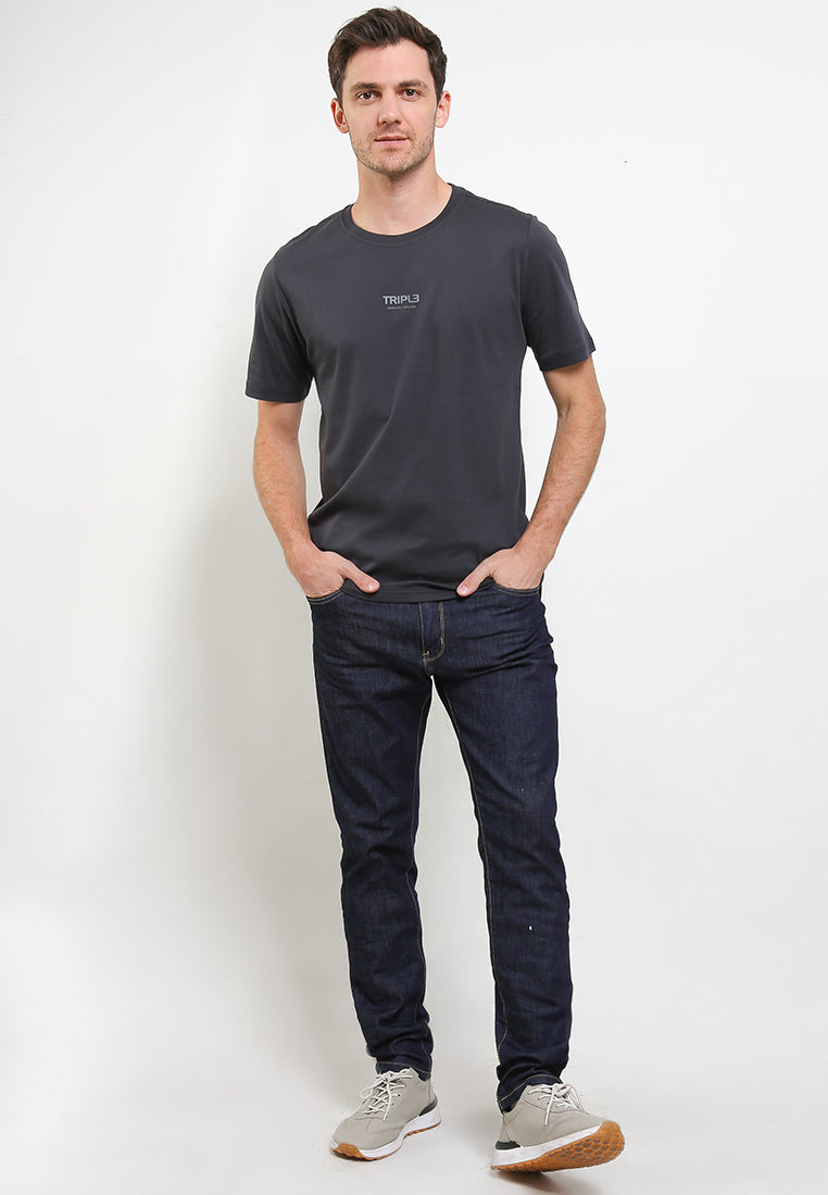 Tshirt Regular Fit | YTS 100 - Dark Grey