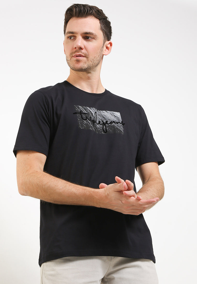 Tshirt Regular Fit | YTS 104 - Black