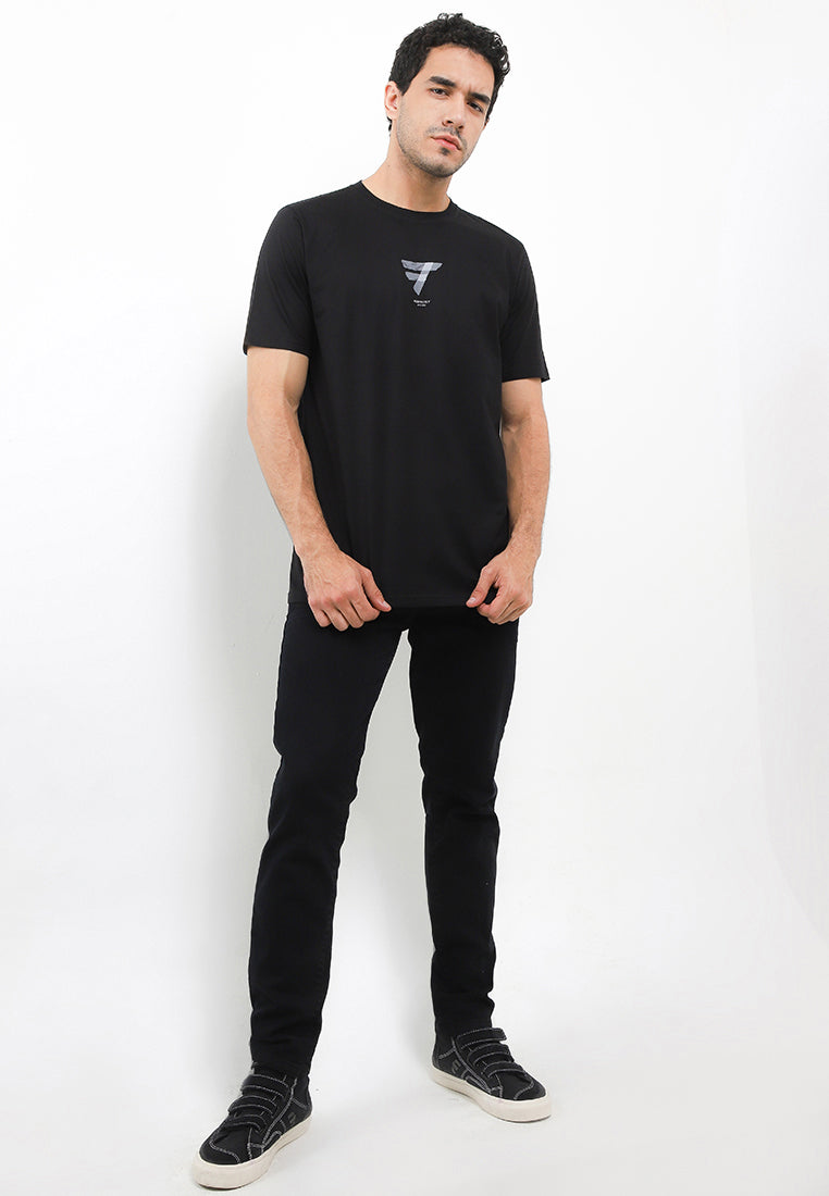Tshirt Regular Fit | YTS 122 - Black