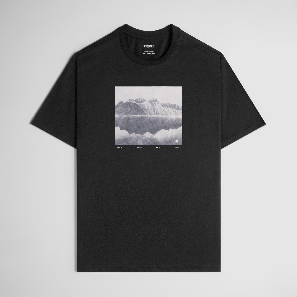 TRIPLE Tshirt Regular Fit (YTS 164 BLK) - Black