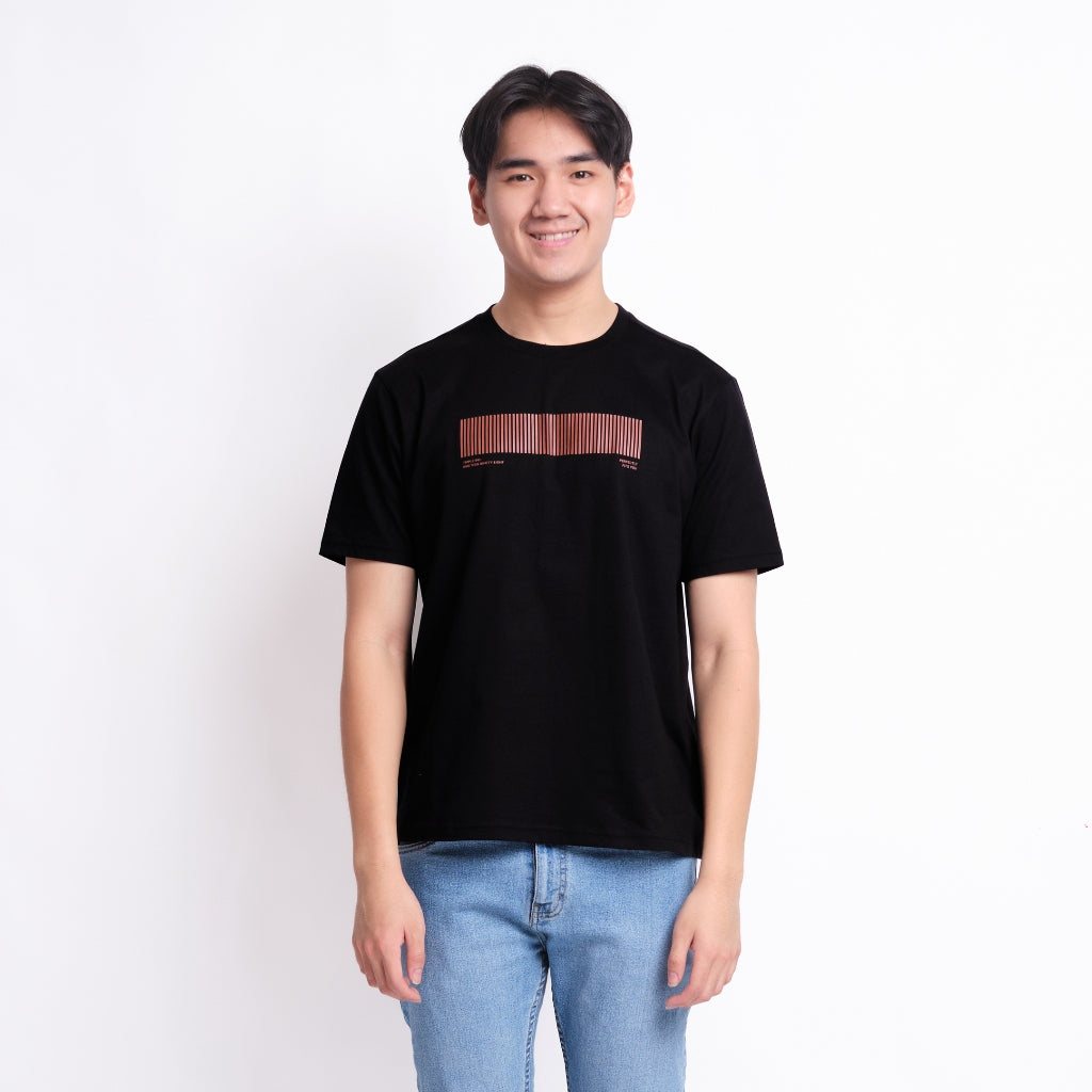 TRIPLE Kaos Reguler Fit (YTS 141 BLK) - Black