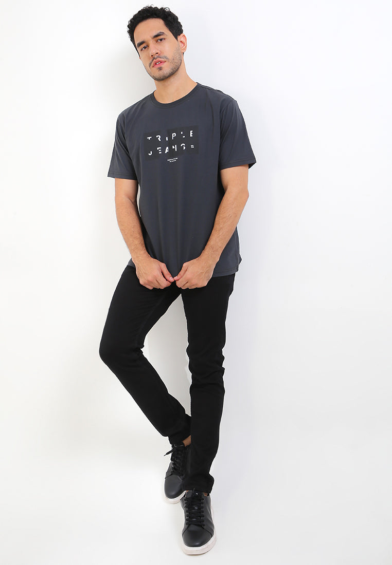 Tshirt Regular Fit | YTS 132 - Dark Grey