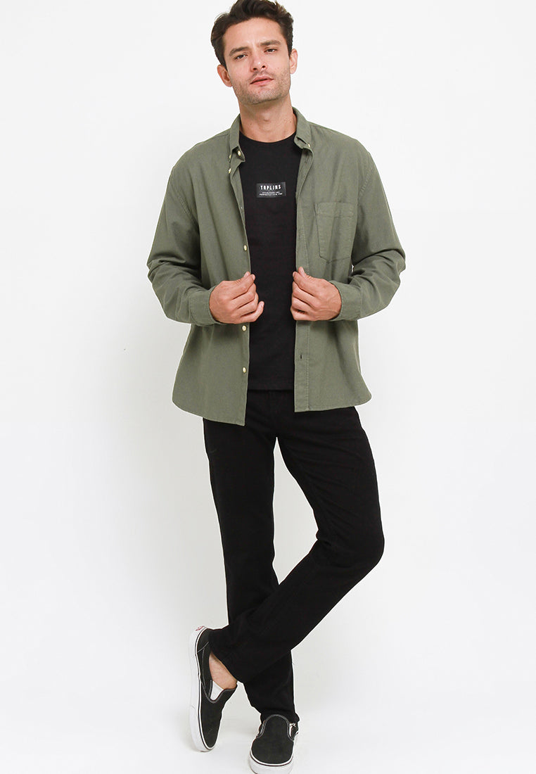 Celana Jeans Reguler Slim | 264 858 23 - Black