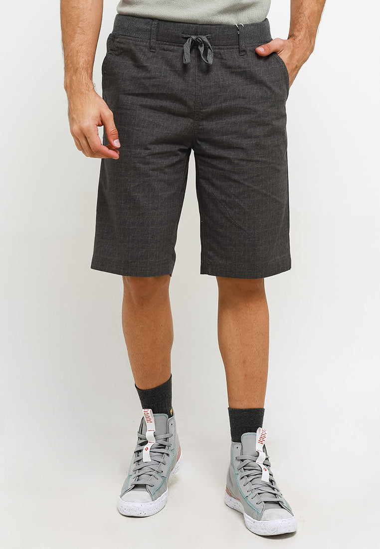 Celana Pendek Chinos Stretch | 323 848 - Mid Grey