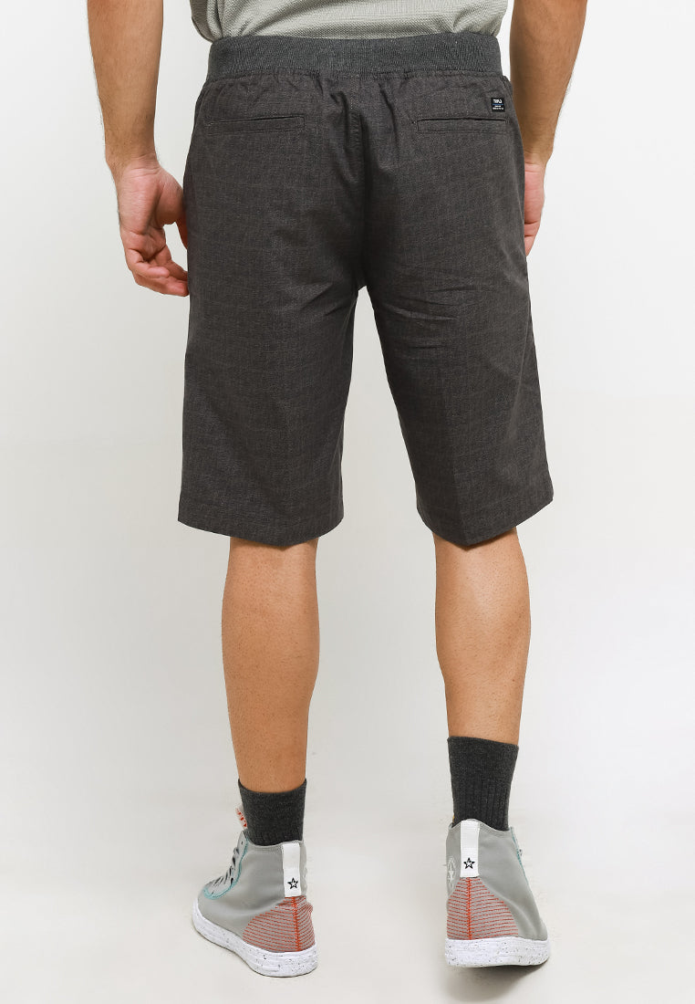 Celana Pendek Chinos Stretch | 323 848 - Mid Grey