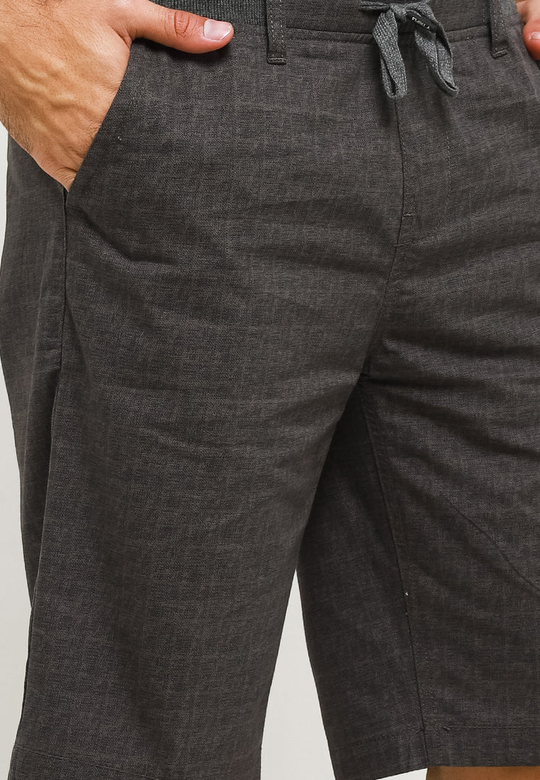 Celana Pendek Chinos Stretch | 323 848 - Mid Grey