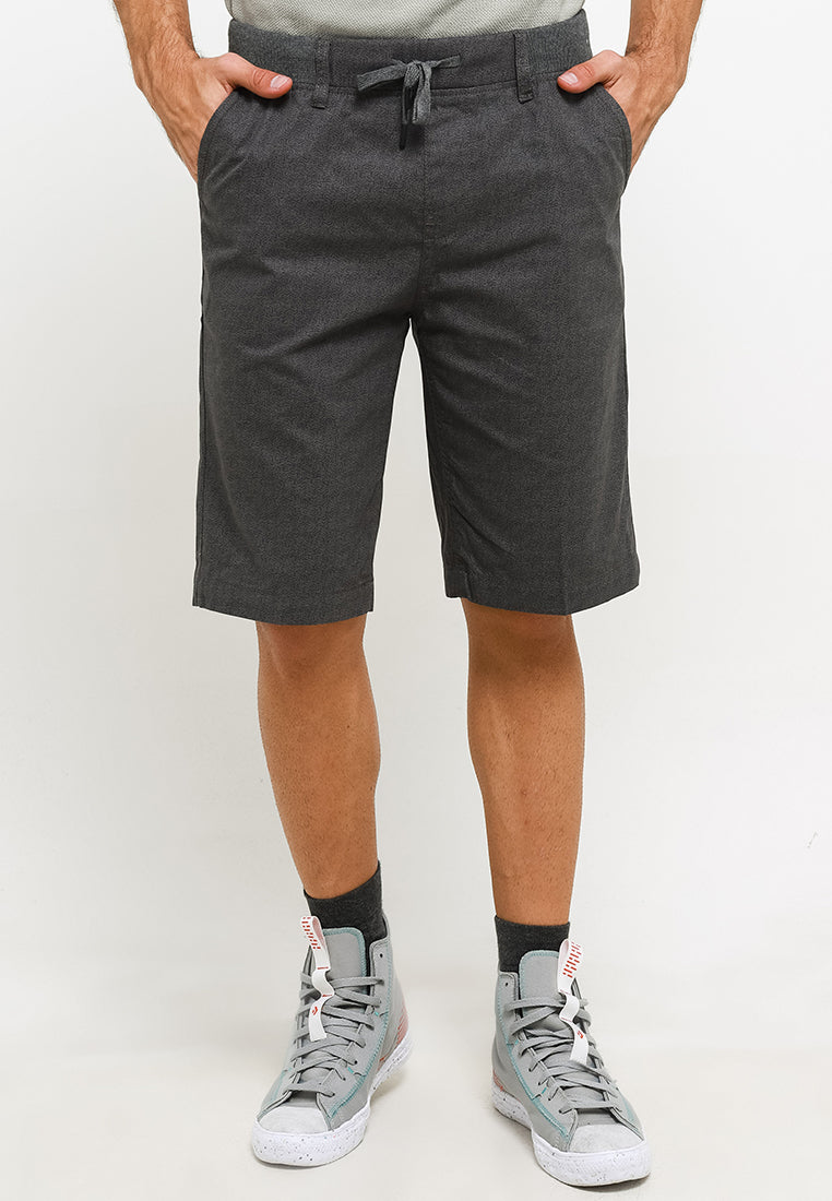 Celana Pendek Chinos Stretch | 324 848 - Mid Grey