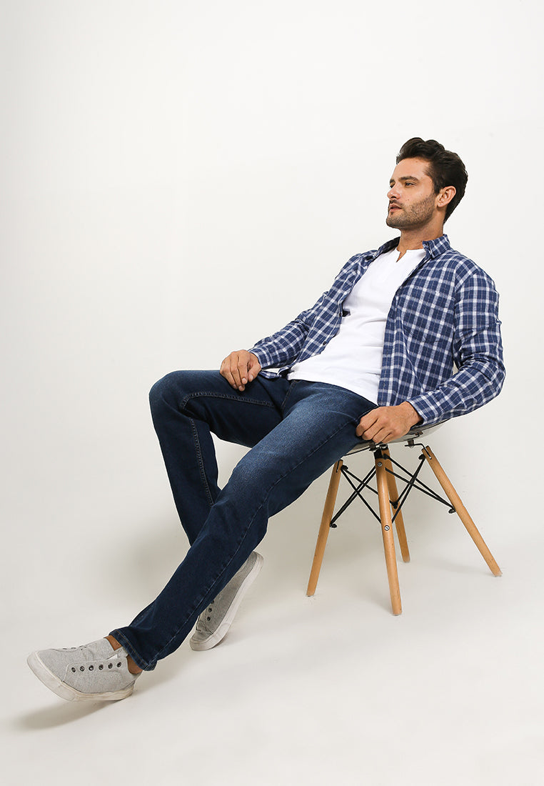 Celana Jeans Stretch Regular Slim | 94 858 - Medium Wash