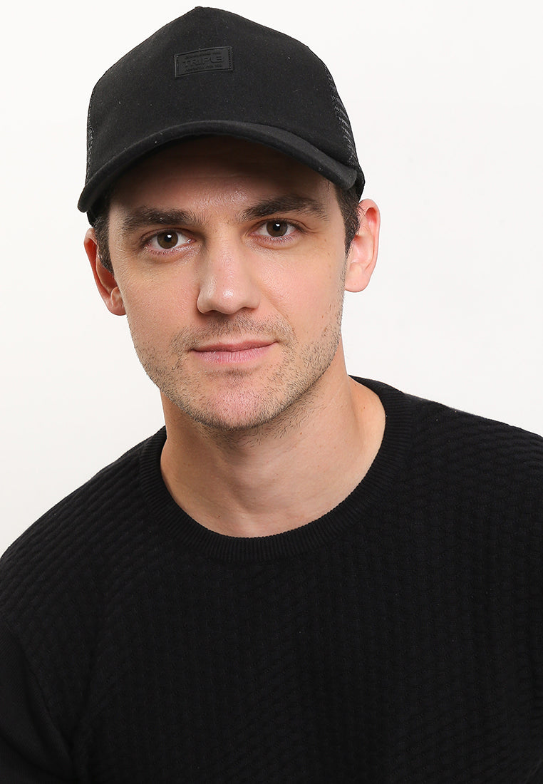 Topi Trucker - Black