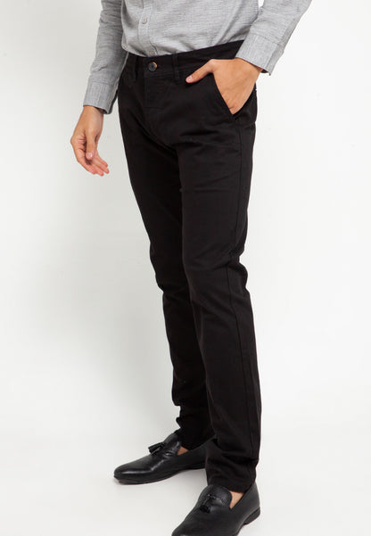 Celana Chinos Big Size Stretch Regular Slim | 261ZZ 858 - Black
