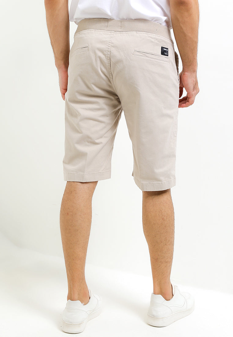 Celana Pendek Chinos Stretch | 261 848S - Cream