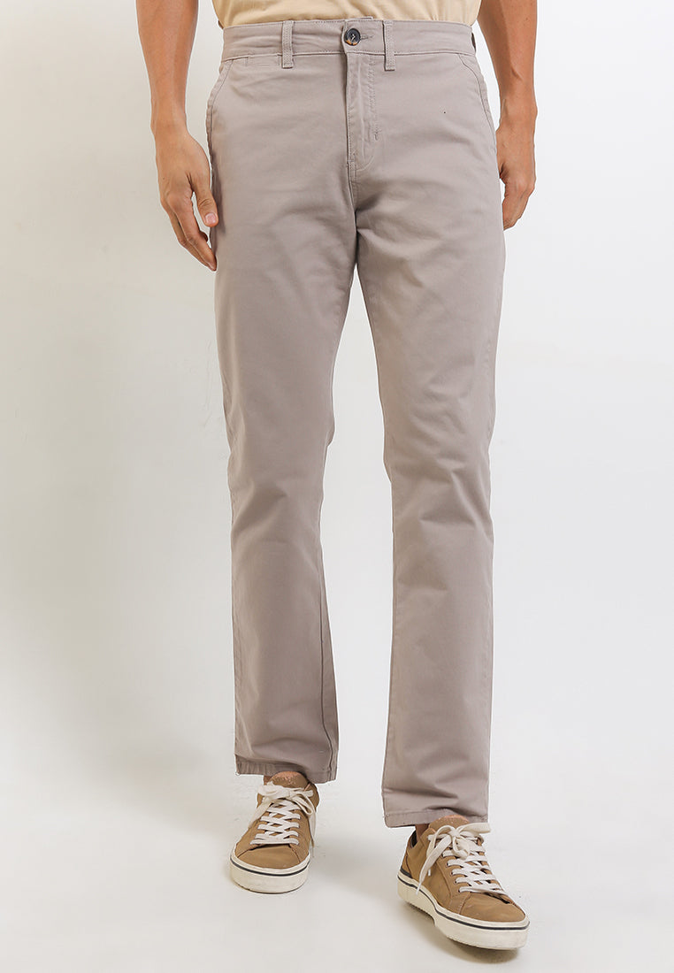 Celana Panjang Chinos Regular Slim | 261 858 - Mid Grey