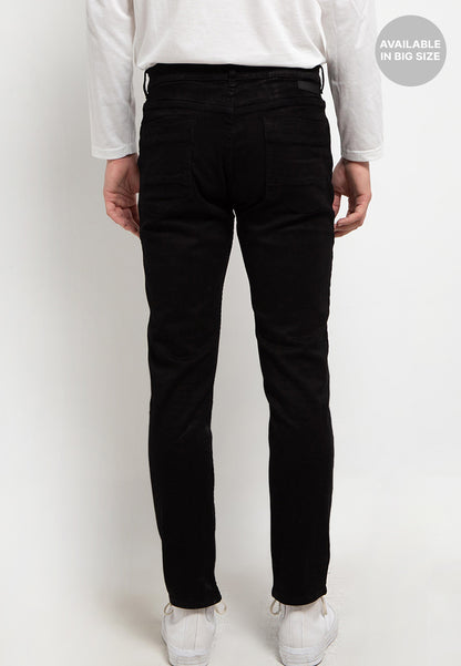 Celana Jeans Big Size Reguler Slim Stretch | 264ZZ 858 05 23 - Black