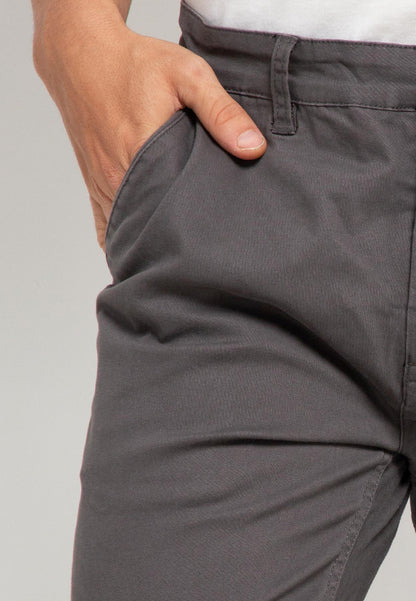 Celana Chinos Big Size Stretch Regular Slim | 285ZZ 858 04 - Grey