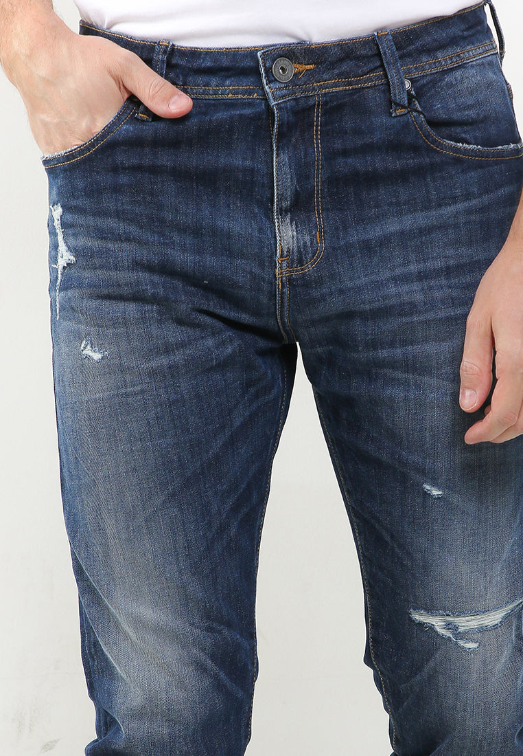 Celana Jeans Slim Fit Stretch | 341F 828 03 BWA - Light Wash