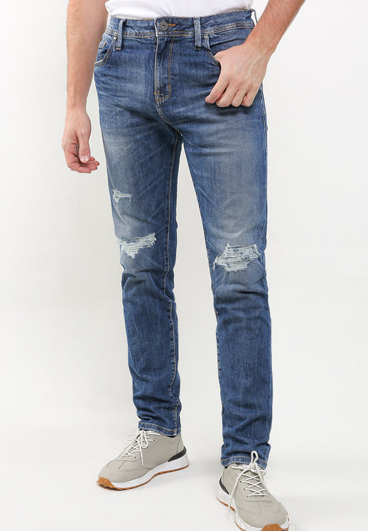 Celana Jeans Slim Fit Stretch | 341F 828 03 BWB - Light Wash