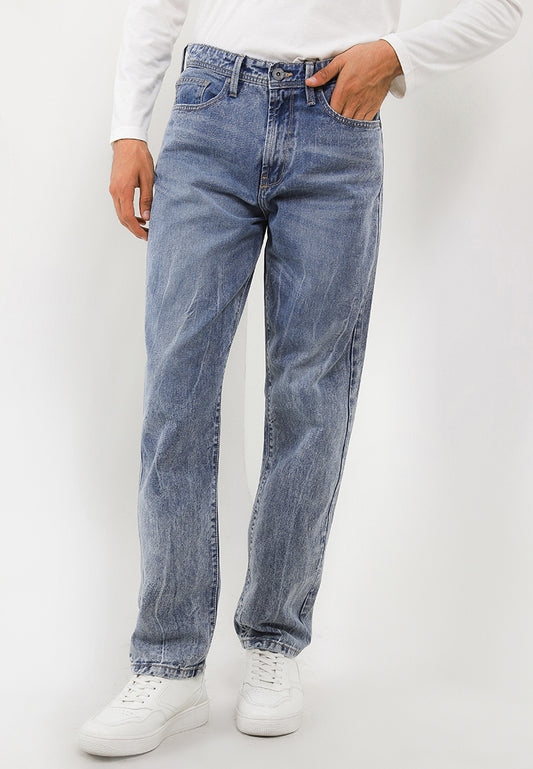 Celana Jeans Non Stretch Regular Slim | 345 858 01 BWC - Light Wash
