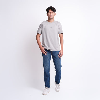 TRIPLE Celana Jeans Regular Slim Medium Wash Non Stretch (191 858 BWB)