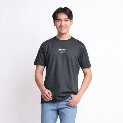 TRIPLE Kaos Reguler Fit (YTS 139 DGR) - Dark Grey