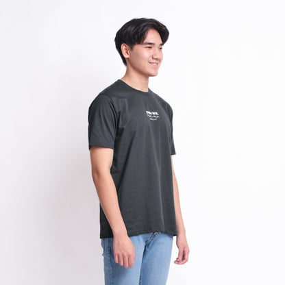 TRIPLE Kaos Reguler Fit (YTS 139 DGR) - Dark Grey