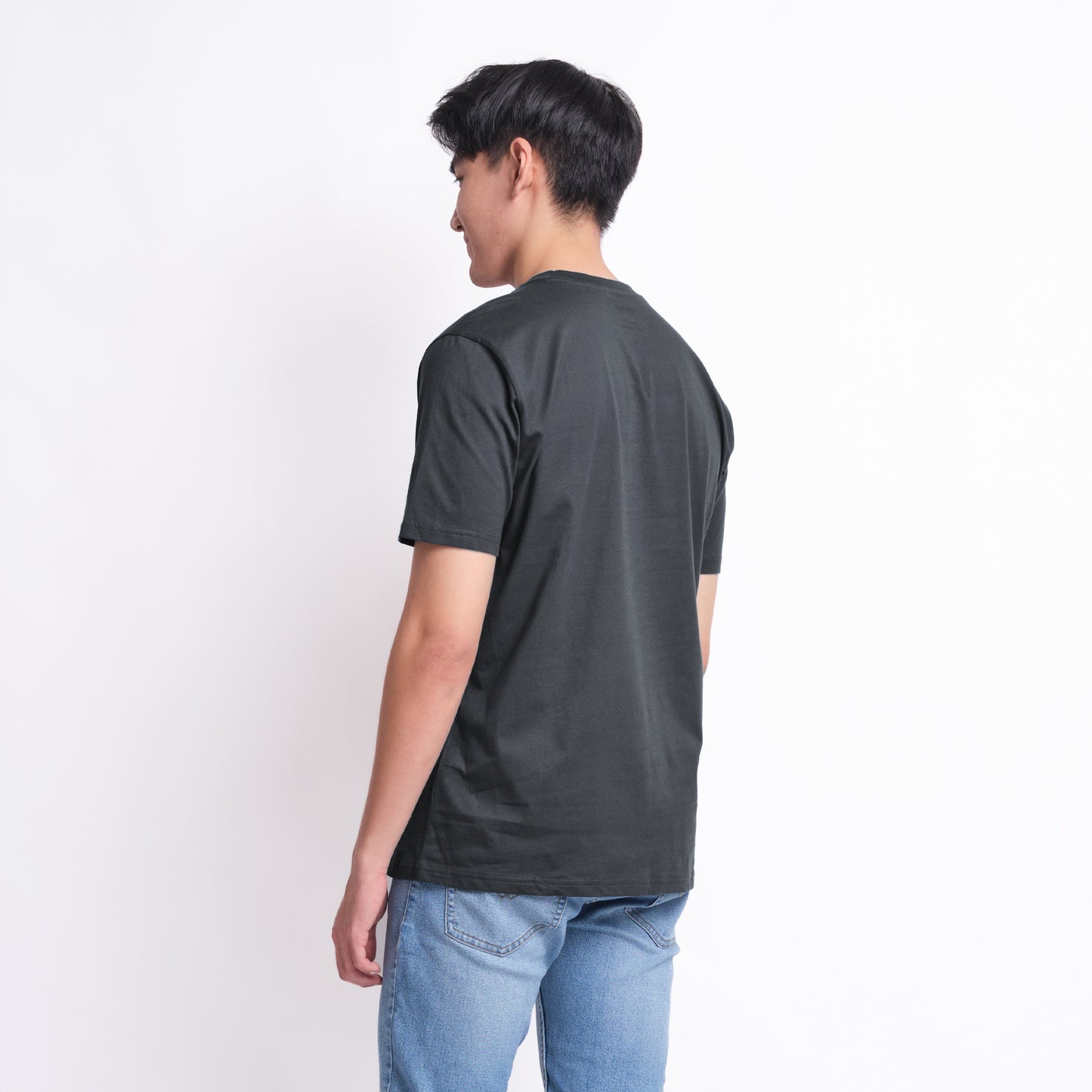 TRIPLE Kaos Reguler Fit (YTS 139 DGR) - Dark Grey