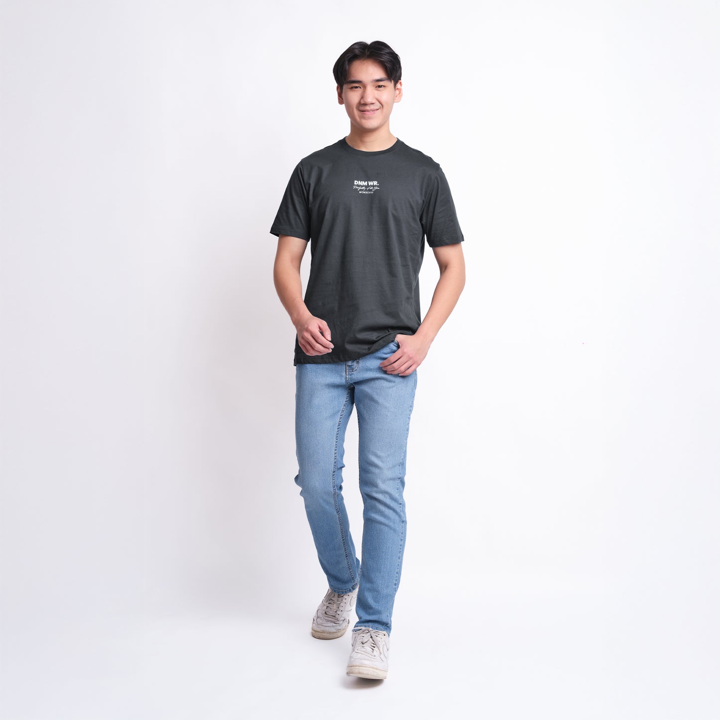 TRIPLE Kaos Reguler Fit (YTS 139 DGR) - Dark Grey