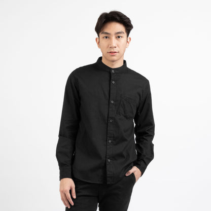 TRIPLE Kemeja Lengan Panjang Slim Fit (LS MC 544)