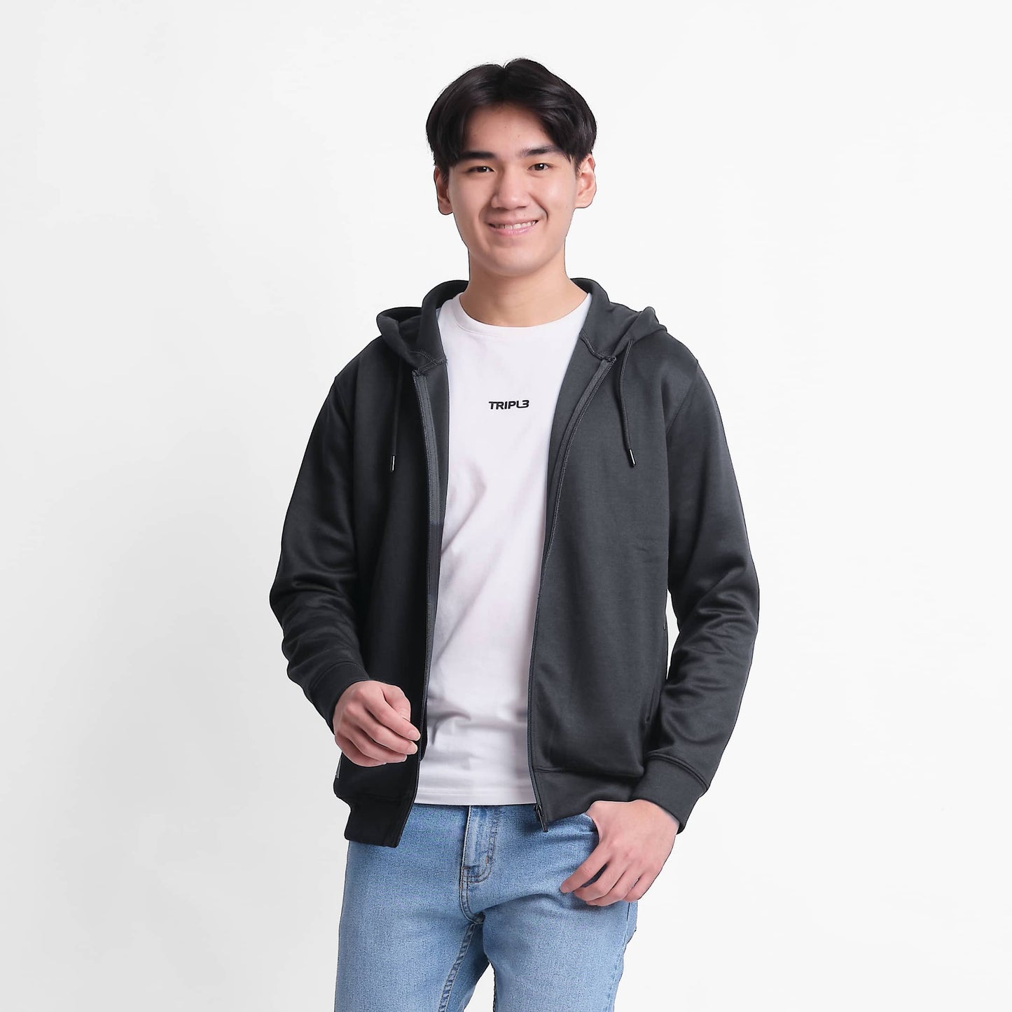 TRIPLE Hoodie Unisex Reguler Fit (YHD 009)