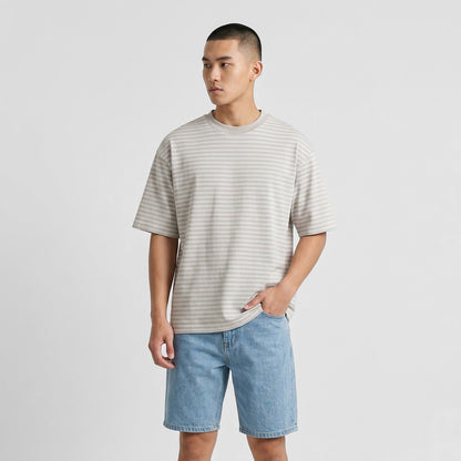 TRIPLE Stripe Boxy Tee (YSS 001)