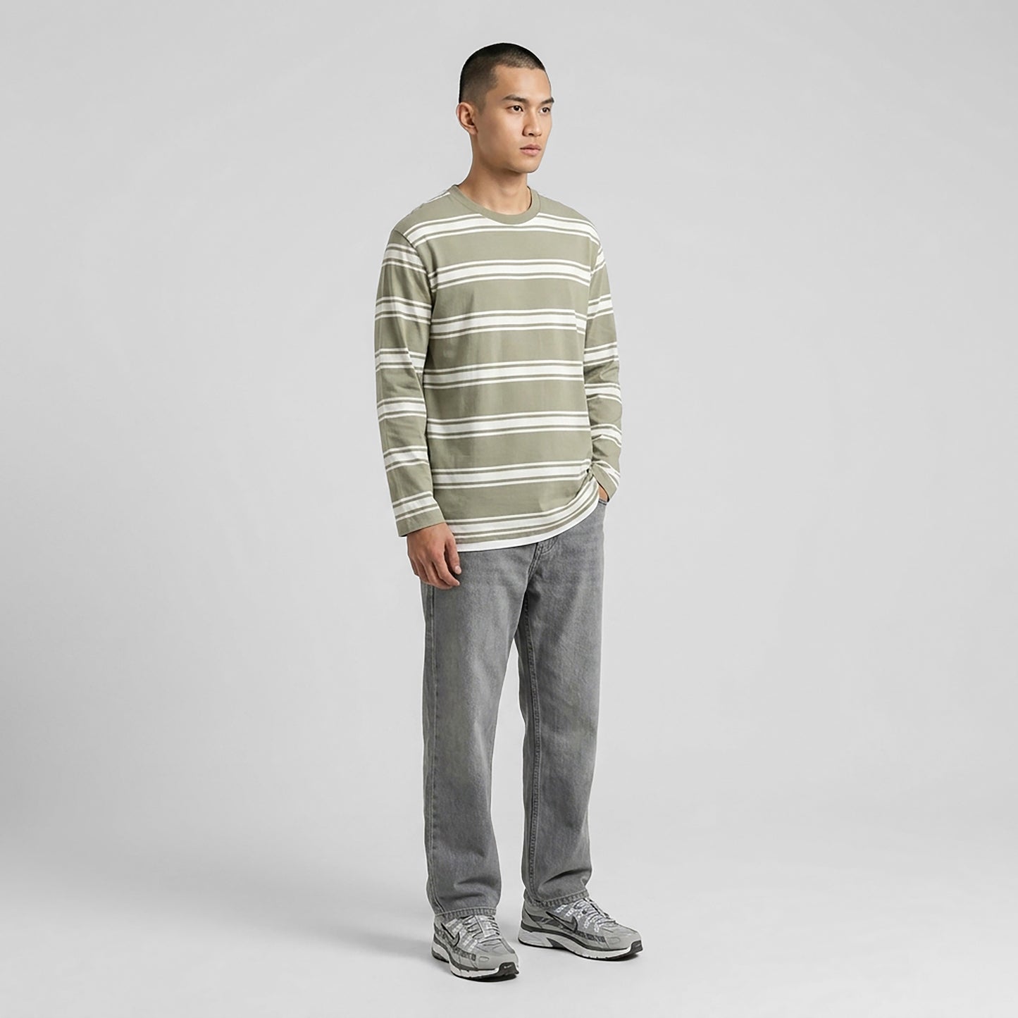 TRIPLE Kaos Salur/ Stripe Tee (YLS 001)