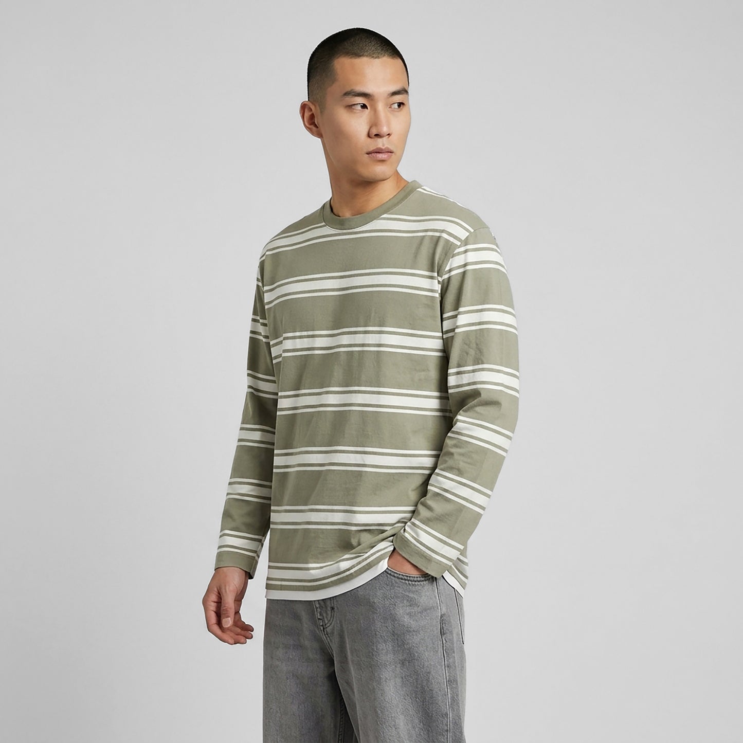 TRIPLE Kaos Salur/ Stripe Tee (YLS 001)