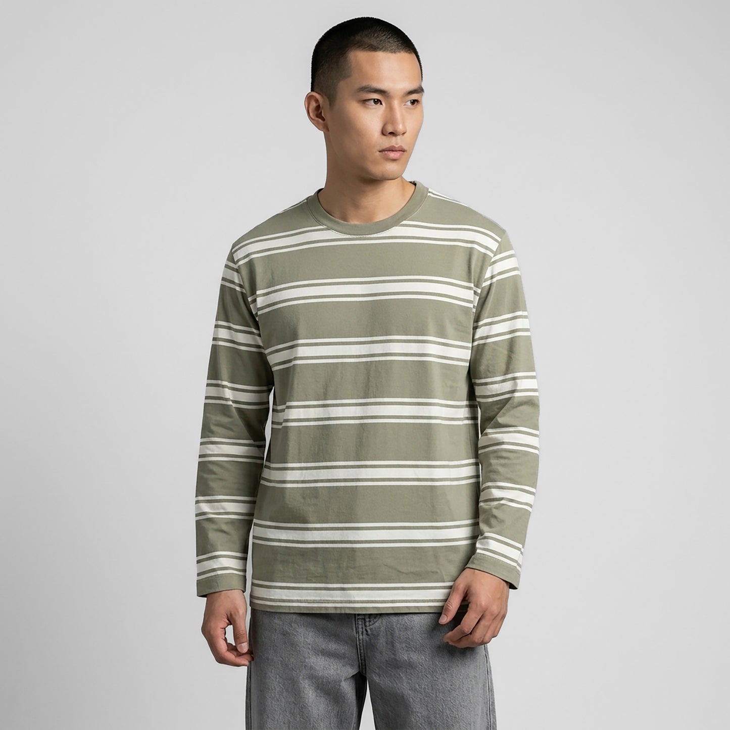 TRIPLE Kaos Salur/ Stripe Tee (YLS 001)