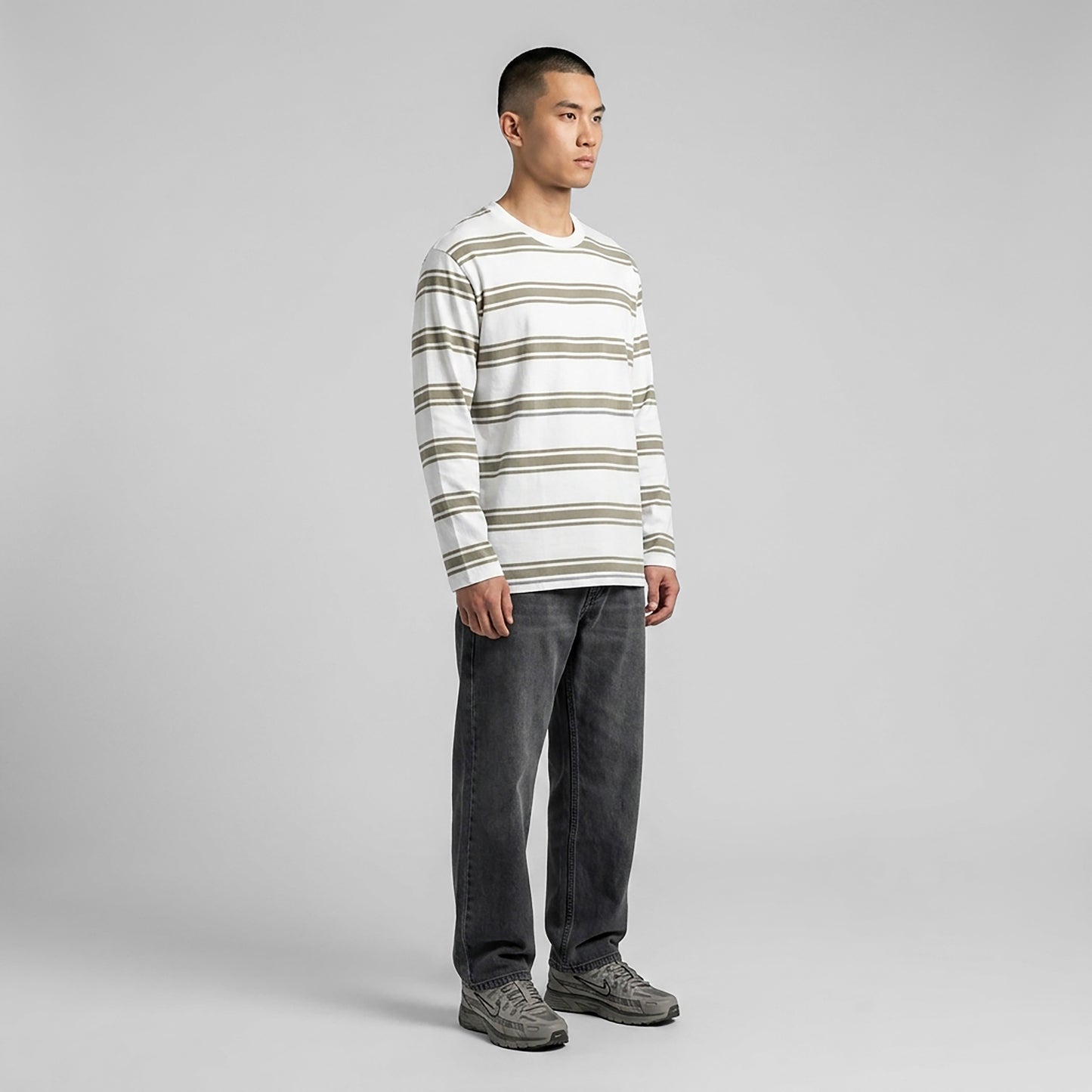 TRIPLE Kaos Salur/ Stripe Tee (YLS 001)