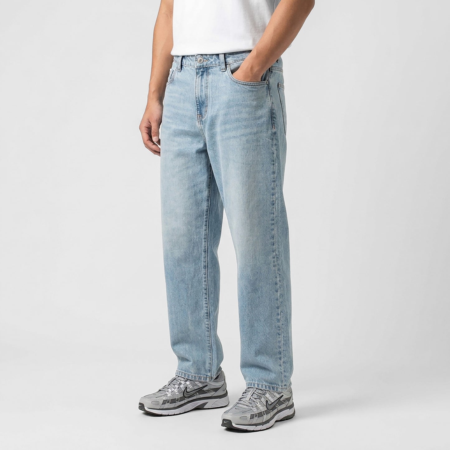 TRIPLE Celana Loose Jeans Non Stretch (363 899 01 BWC)